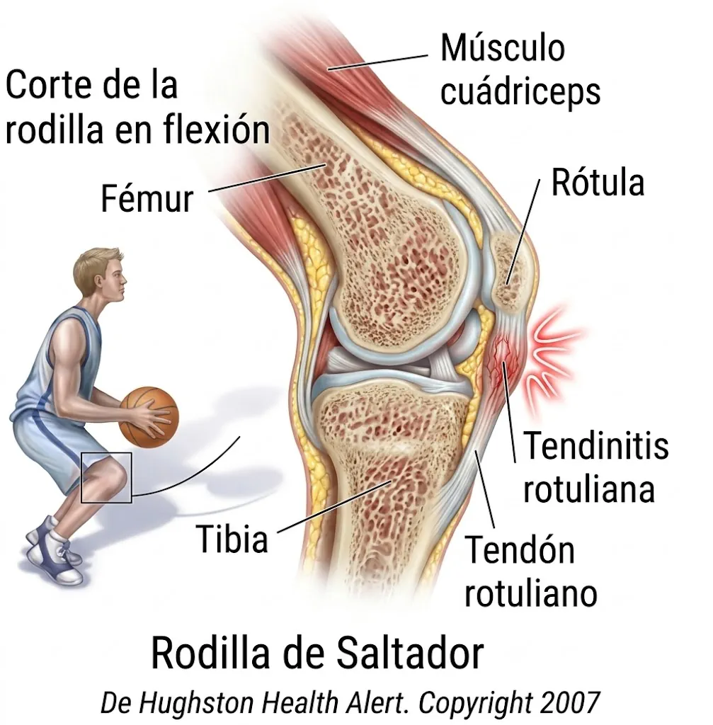 Rodilla de saltador