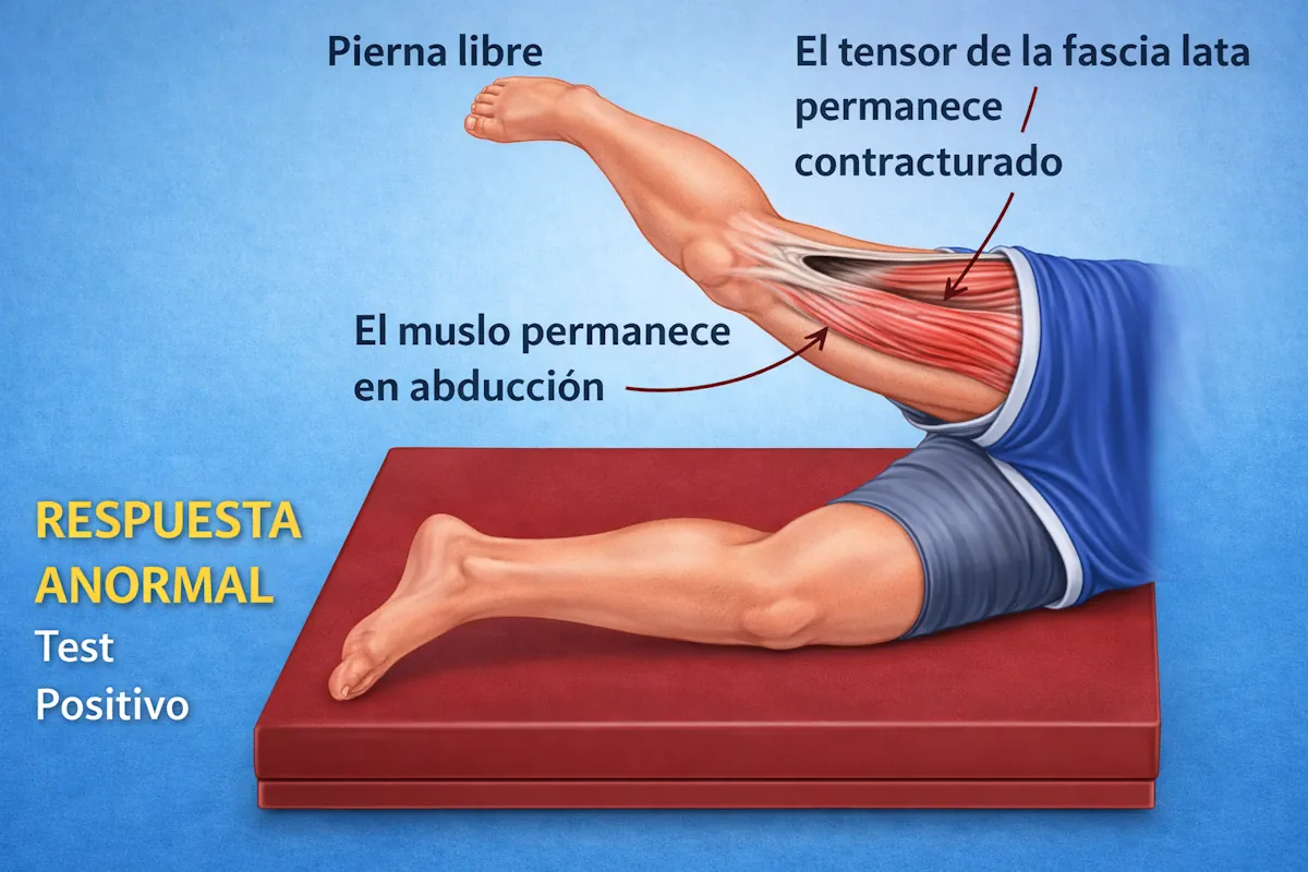Prueba de Ober positiva