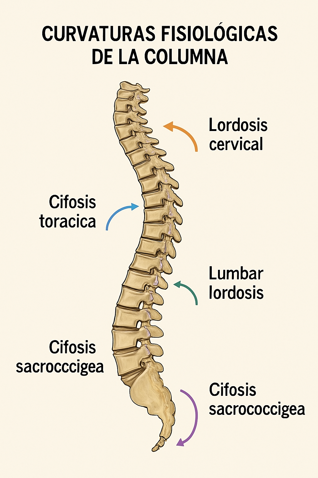 Curvaturas fisiológicas de la columna