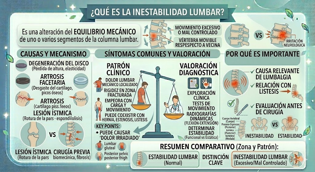 Inestabilidad lumbar