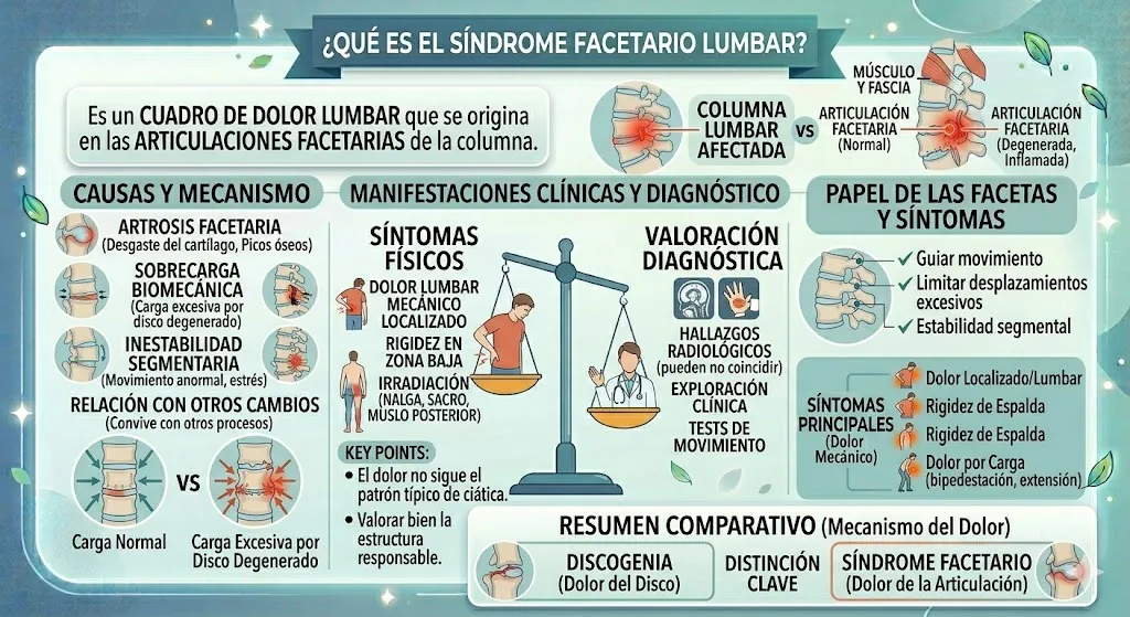 Síndrome facetario lumbar