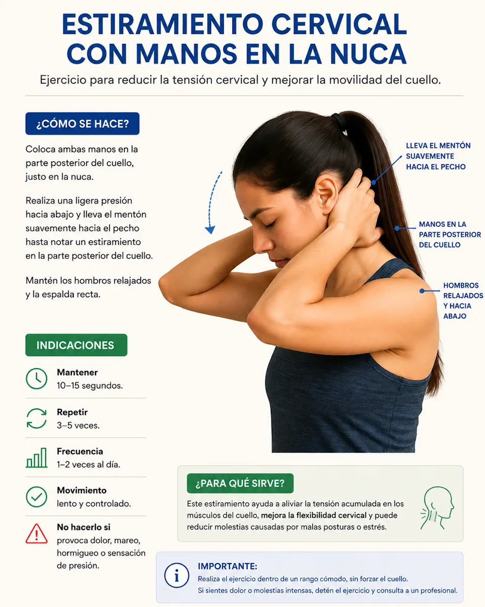 Estiramiento suboccipital