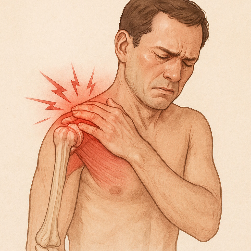 Dolor local en el hombro