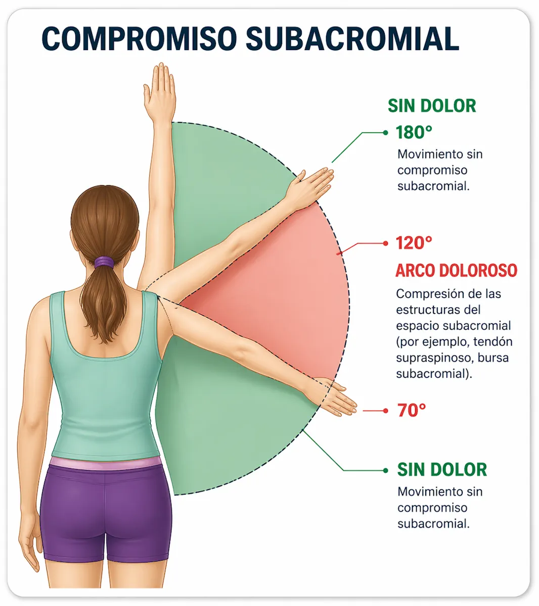 Arco doloroso y compromiso subacromial del hombro
