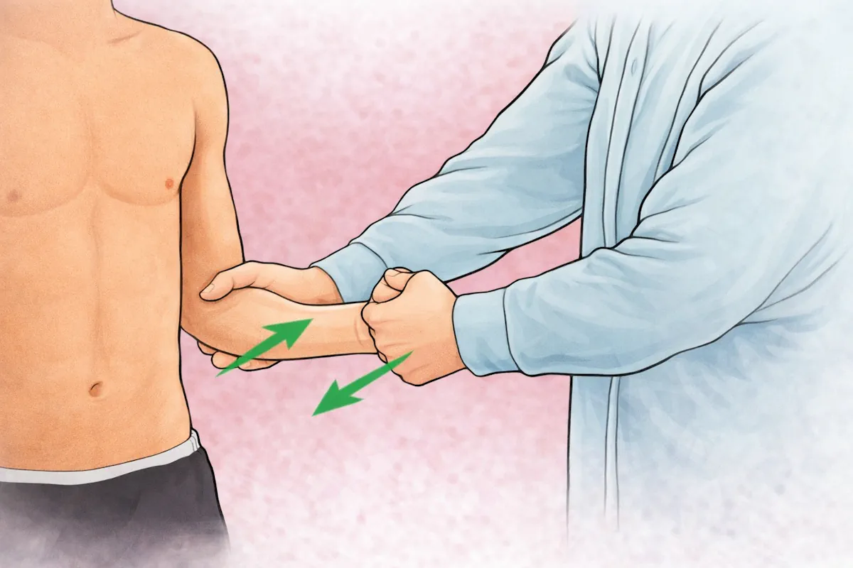Rotación interna resistida del subescapular