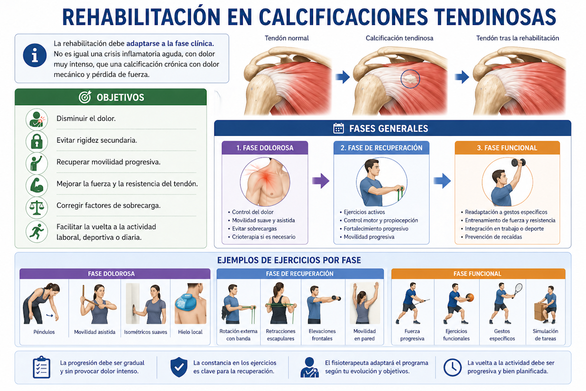 Rehabilitación en calcificaciones tendinosas