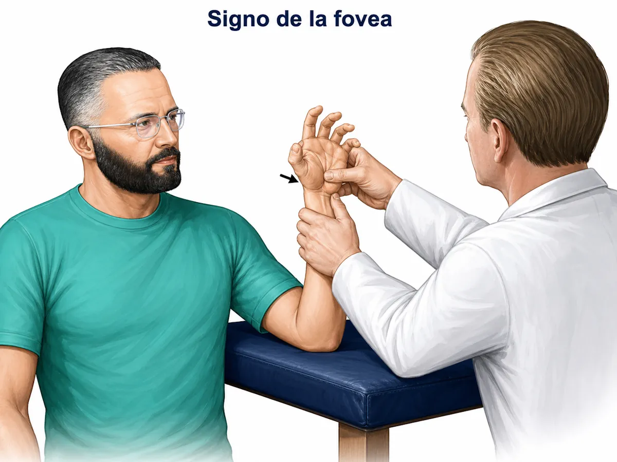 Signo de la fóvea