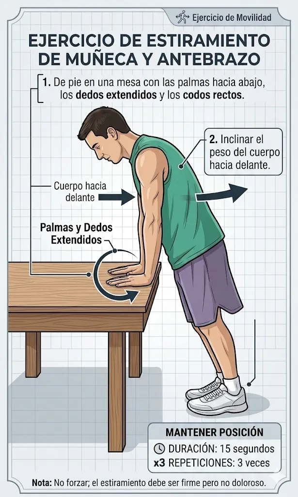 Estiramiento en extensión