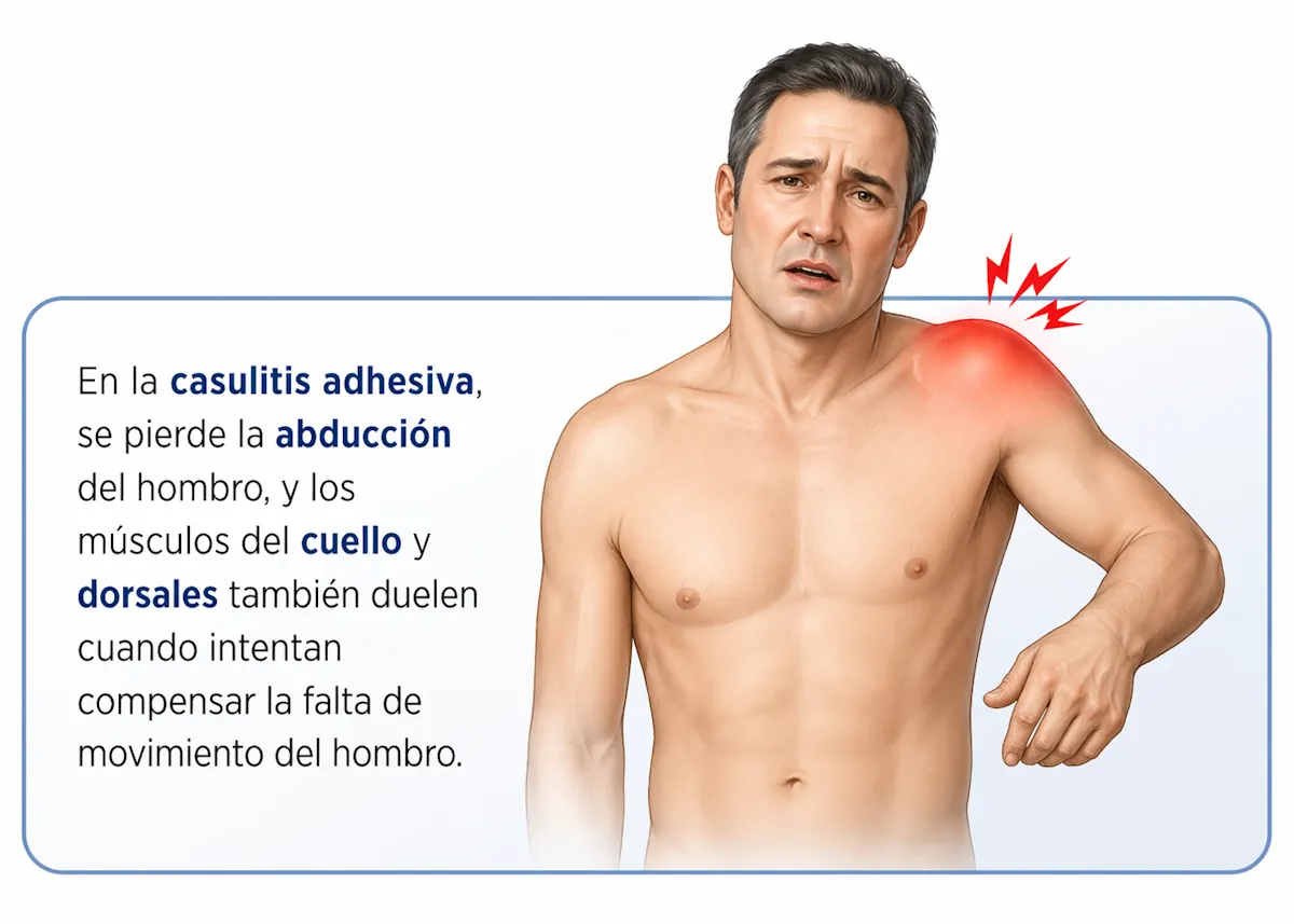 Figura 2 - Limitación de la abducción activa