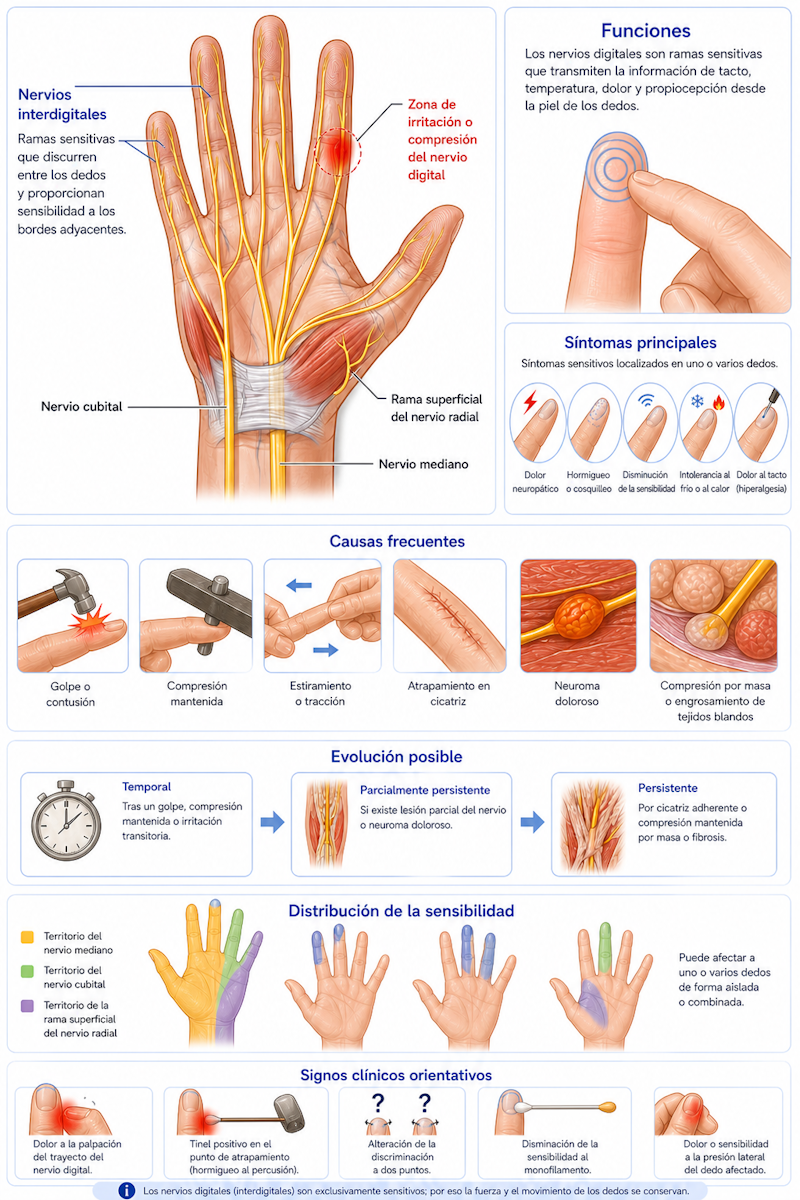 Neuropatía digital de la mano
