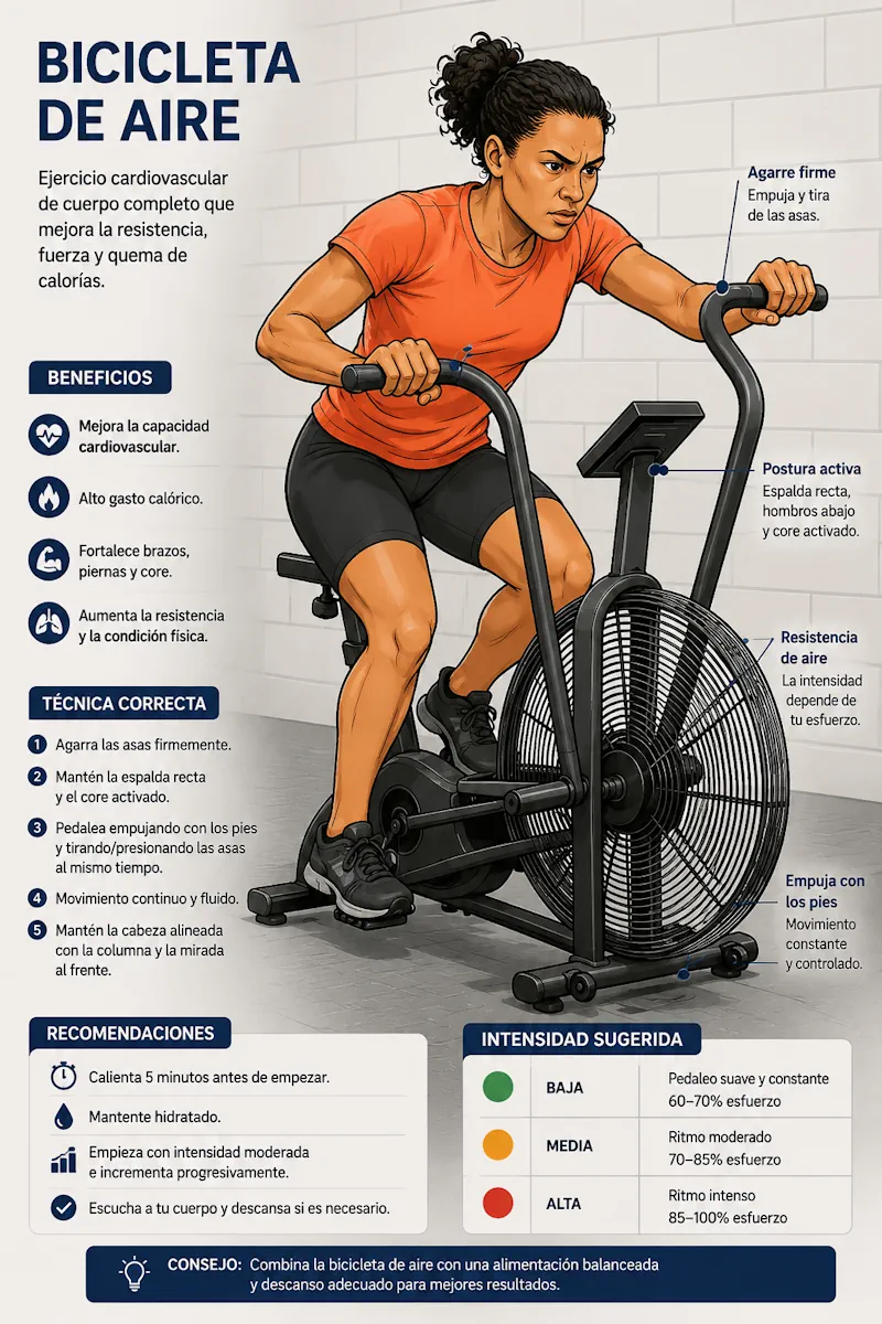 Ejercicio con bicicleta o elíptica tras lesión del tendón de Aquiles