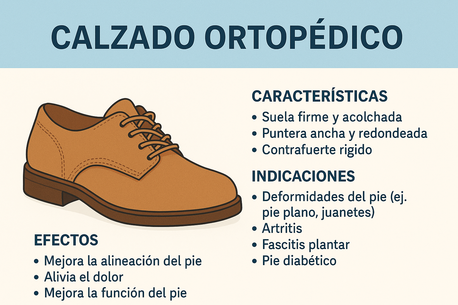 Calzado ortopédico