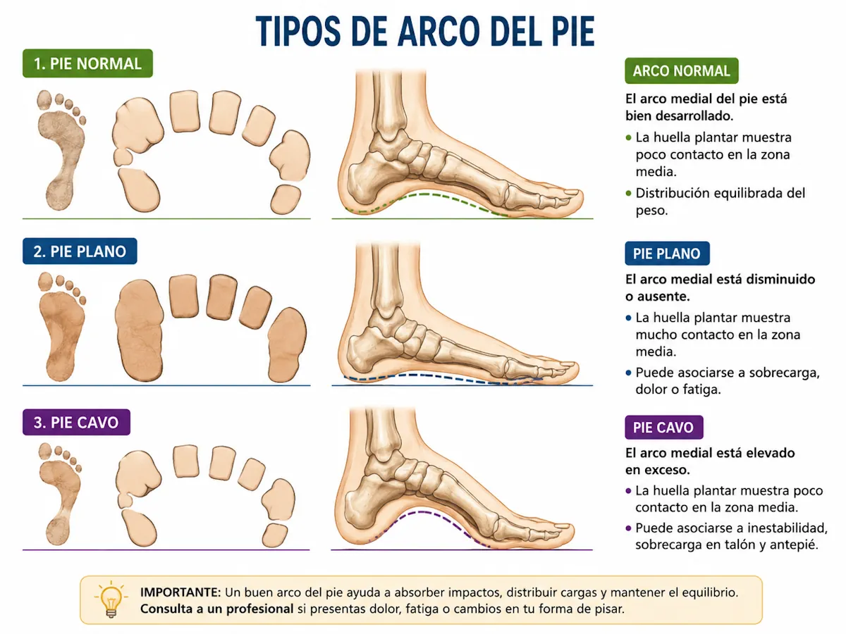 Alteración del reparto de cargas en el antepié