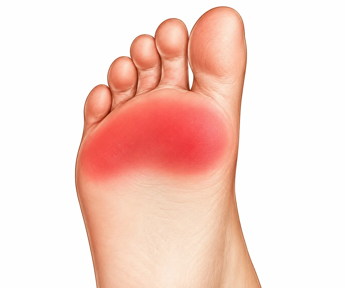 Dolor plantar del antepié en metatarsalgia
