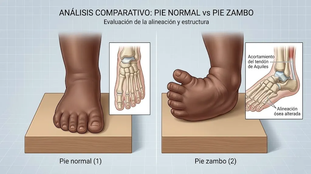 Pie zambo o talipes equinovaro