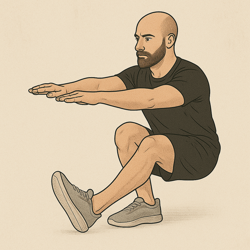 Pistol squat