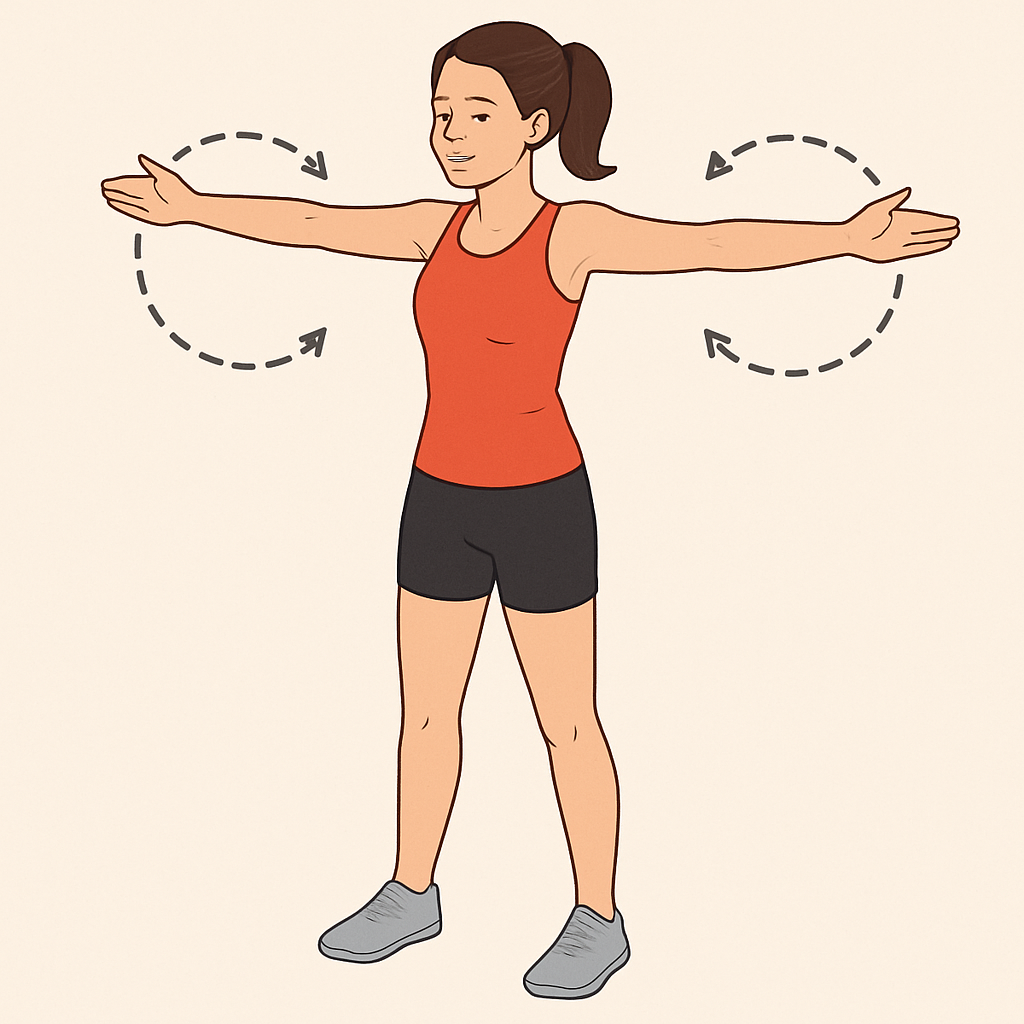 Círculos con brazos