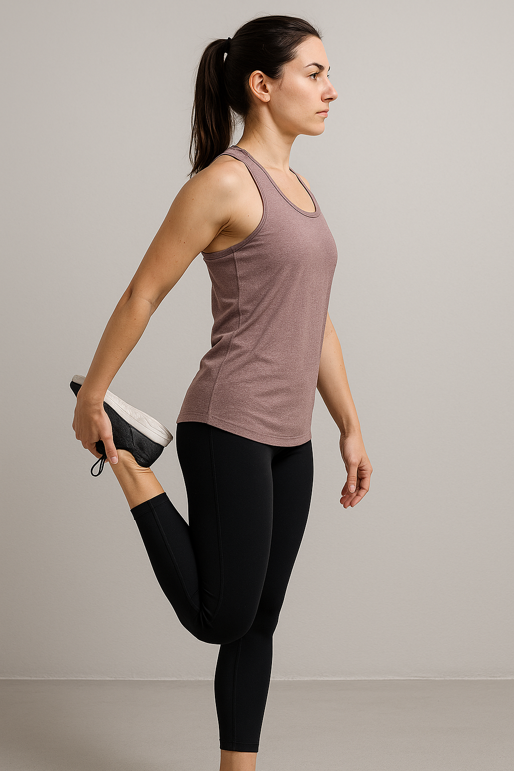 Estiramiento cuádriceps