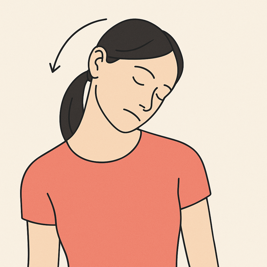 Estiramiento del trapecio superior