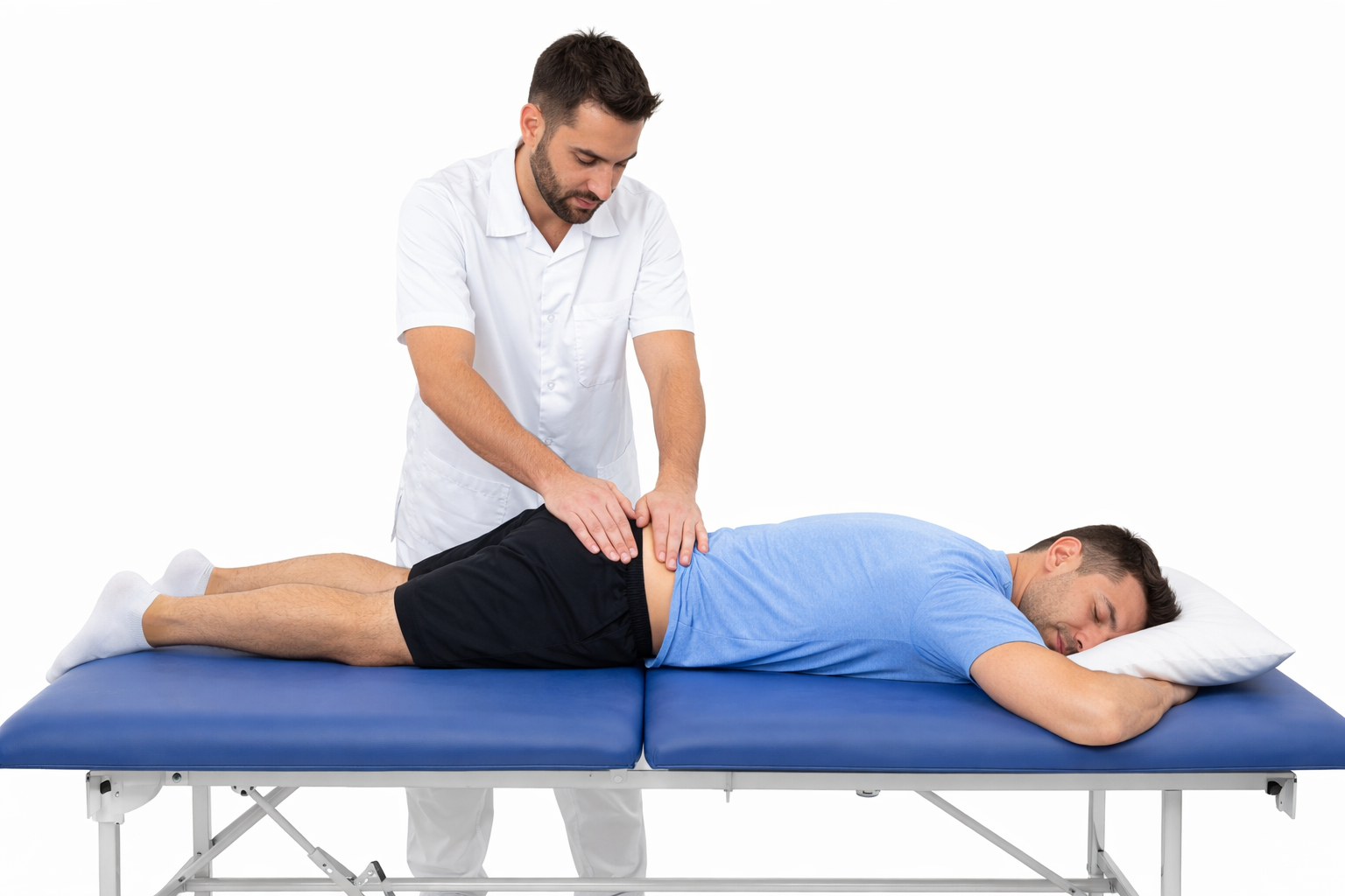 Elongación miofascial lumbar