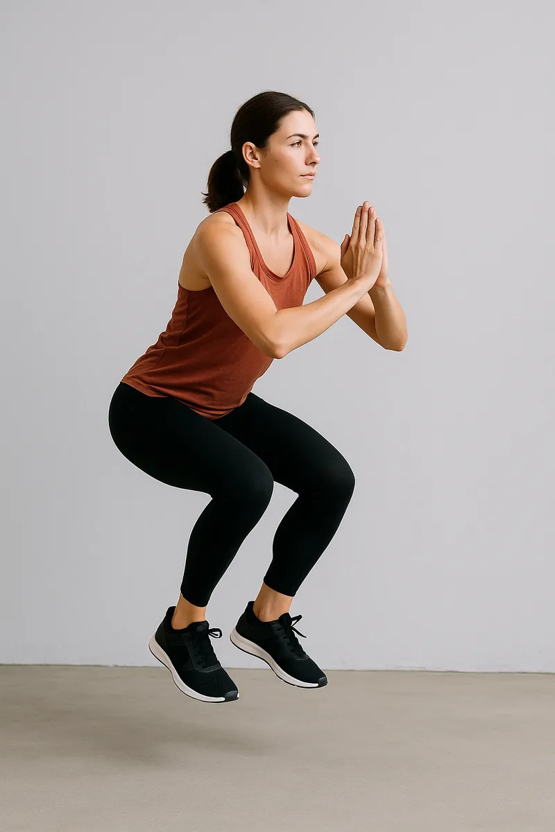 Sentadillas con salto
