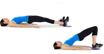 Curl de isquiotibiales con toalla