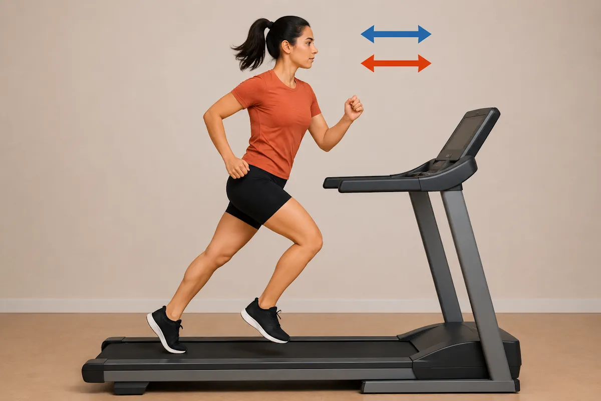 Carrera con cambios de ritmo en rehabilitación de cadera