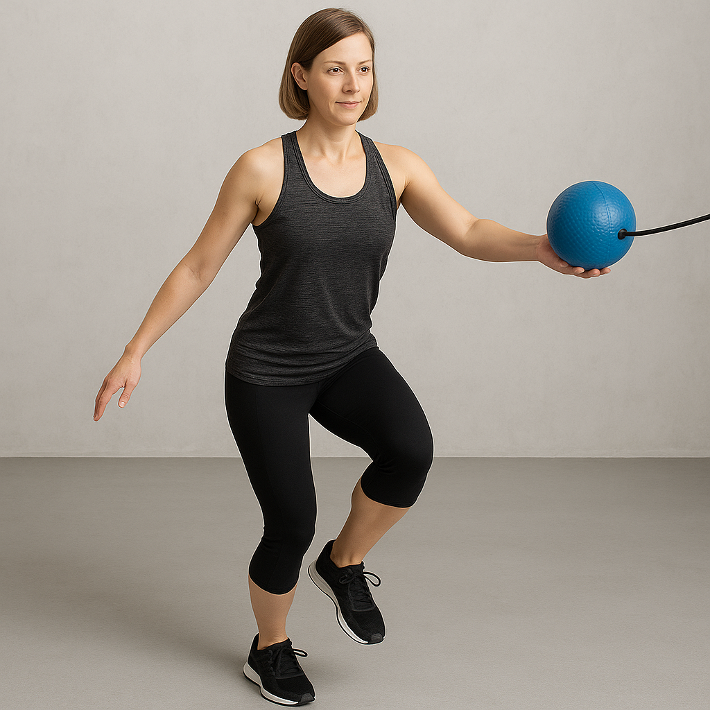 Cambio de apoyo con perturbaciones