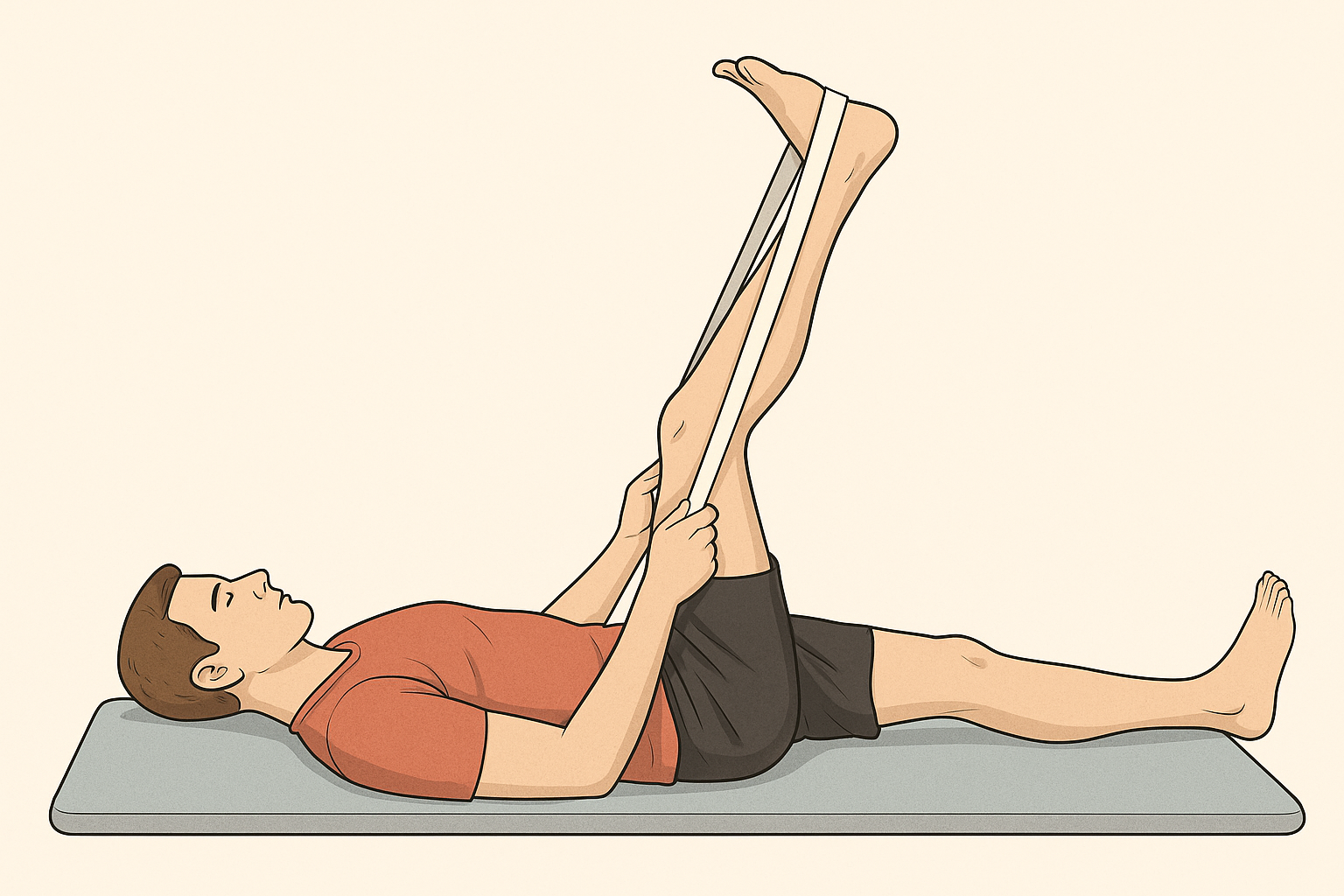 Estiramiento isquiotibiales