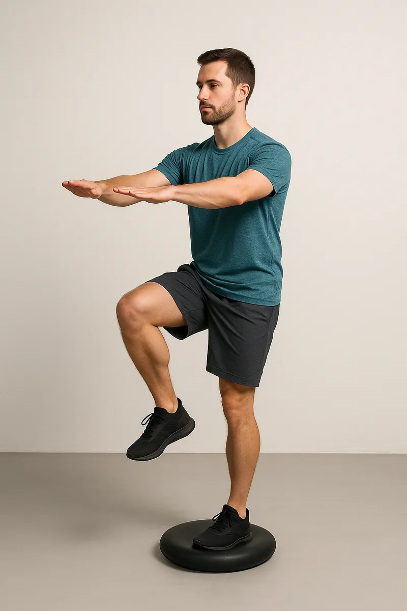 Equilibrio unipodal como herramienta de control