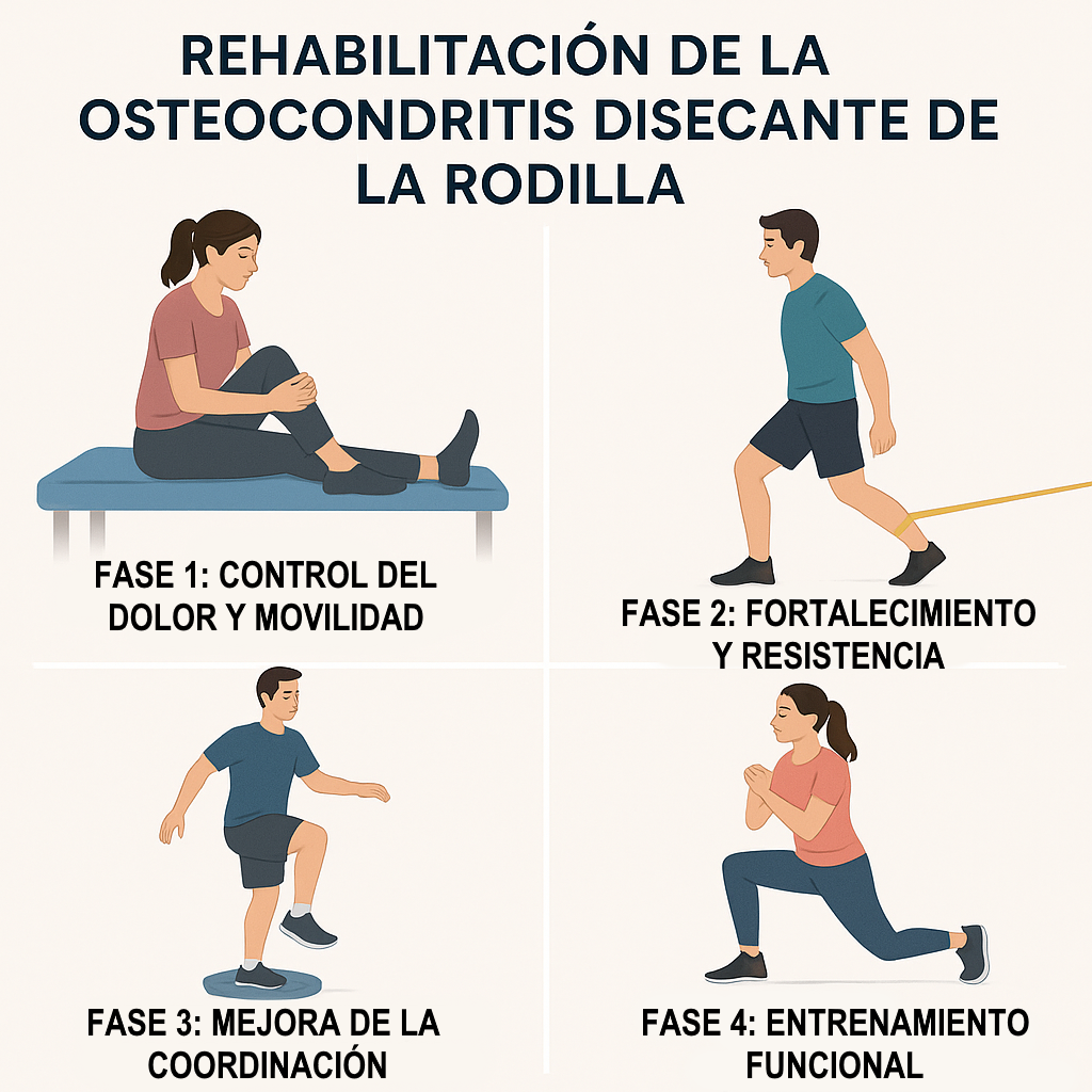 Rehabilitación Osteocondritis Disecante Rodilla