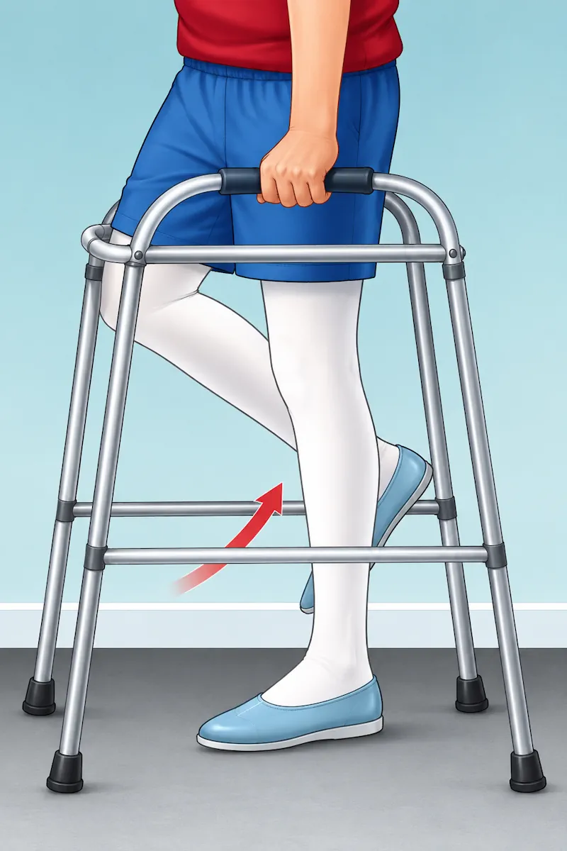 Ejercicio tras prótesis de rodilla 10