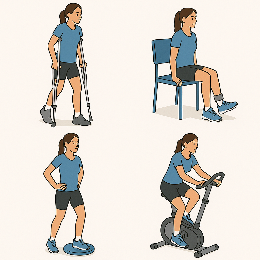 Fase intermedia de rehabilitación