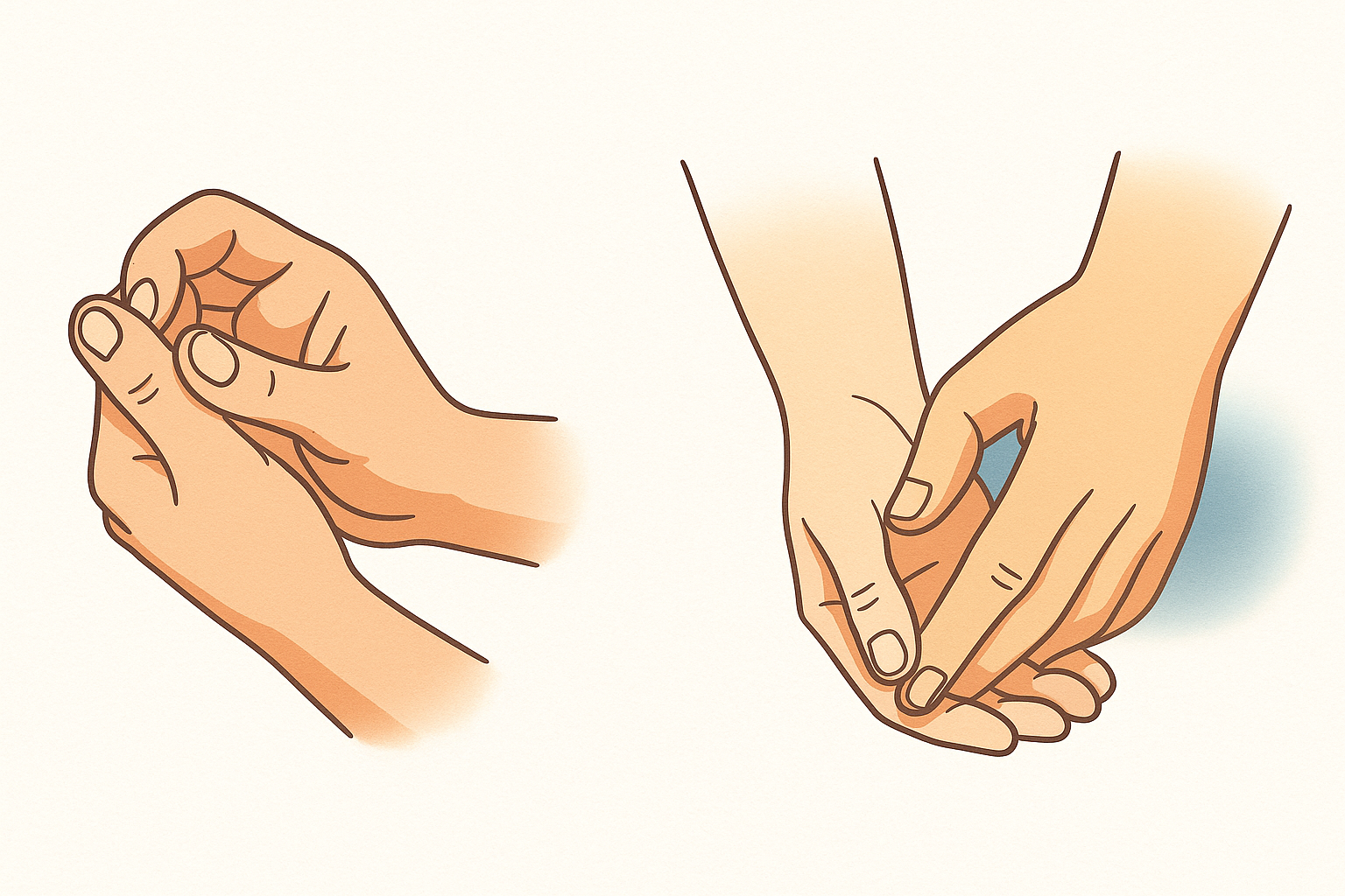 Puño gancho para deslizamiento tendinoso