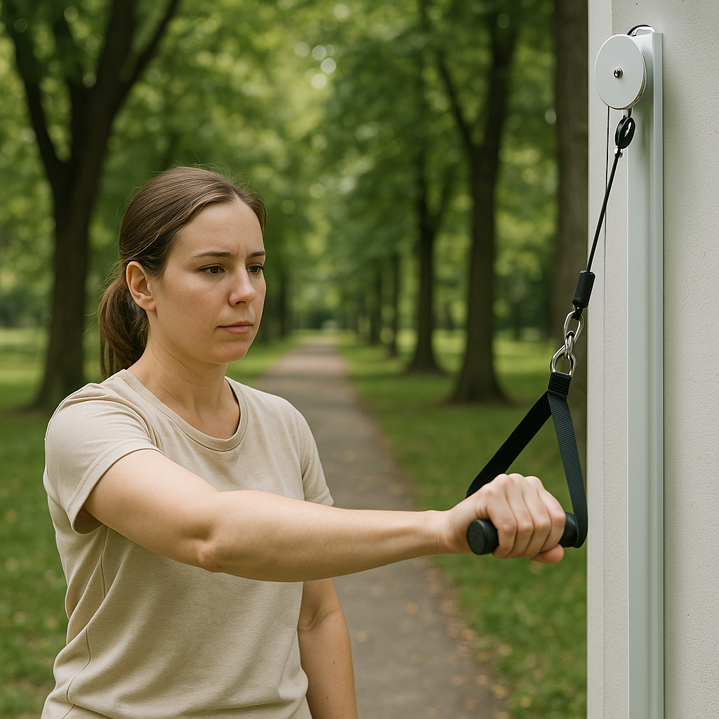 Ejercicio de rehabilitación del miembro superior