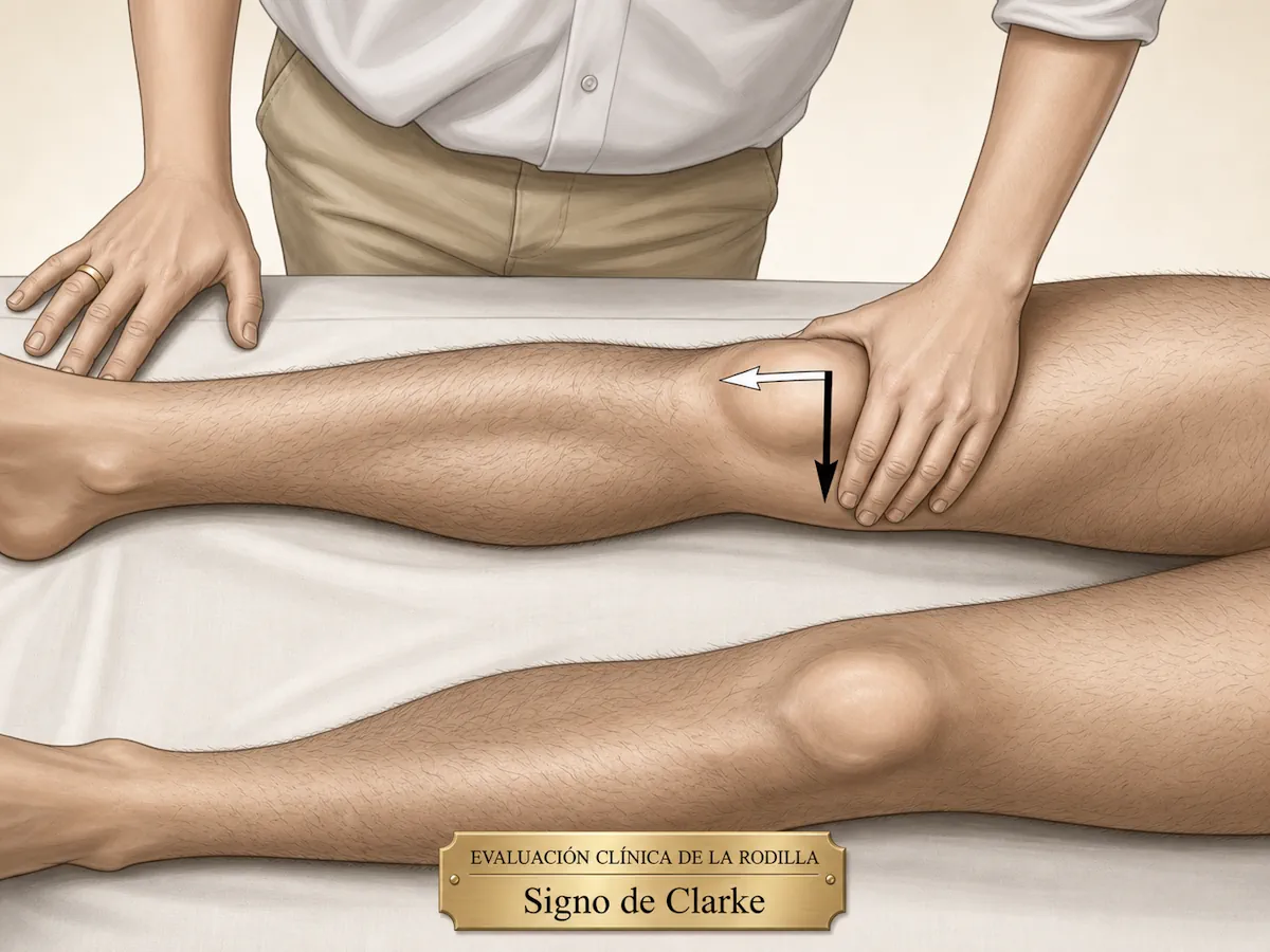 Exploración clínica del dolor anterior de rodilla