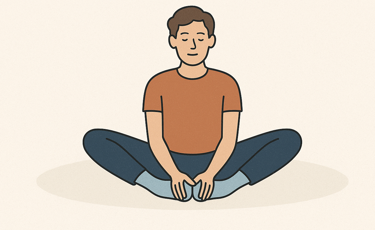 Estiramiento mariposa