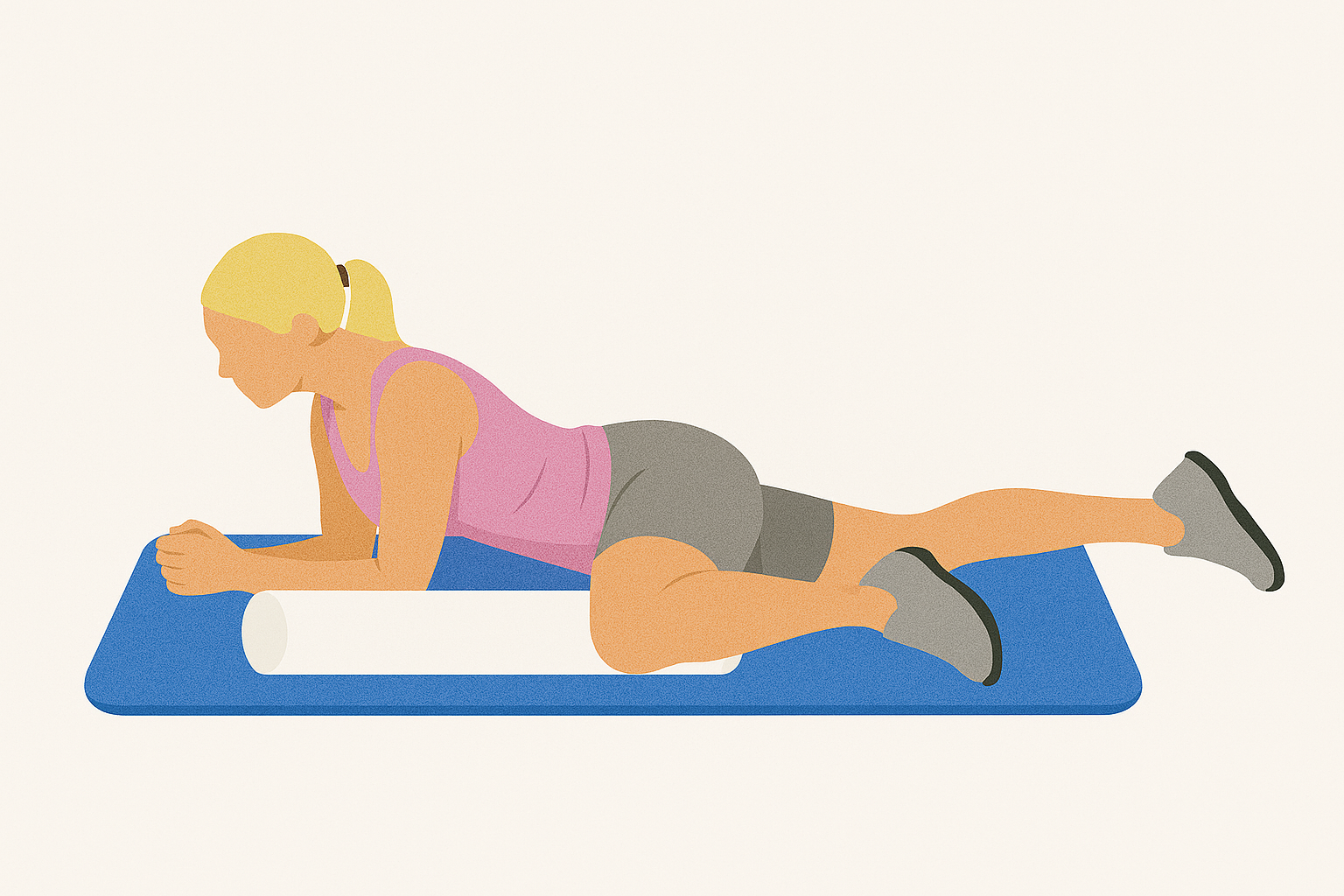 Foam roller aductores