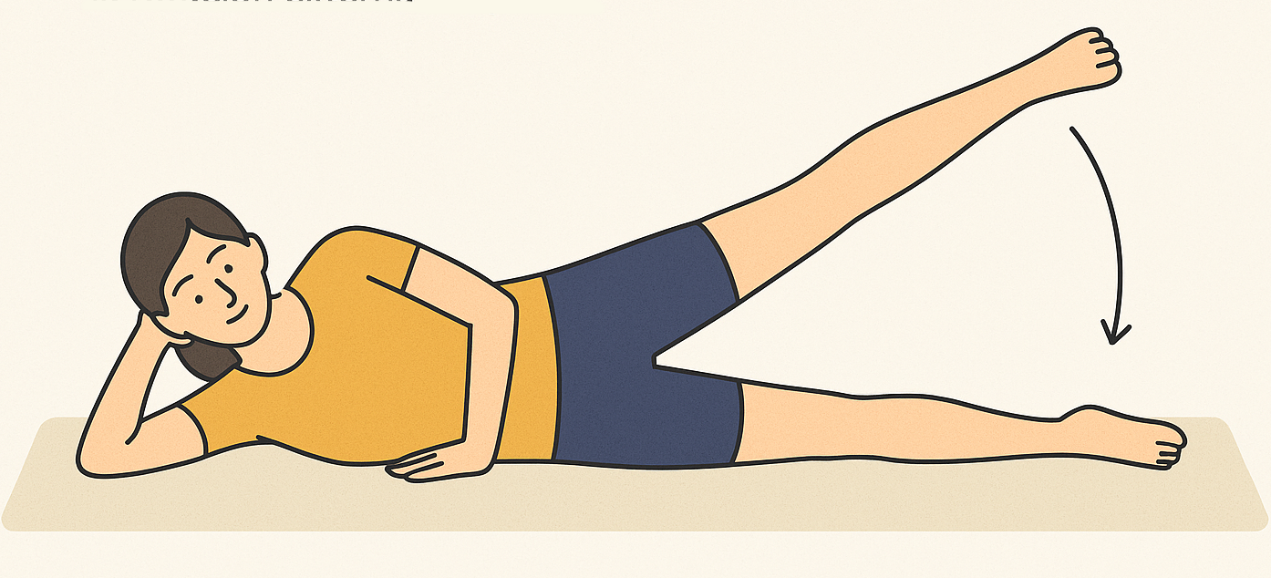 Elevación lateral glúteo