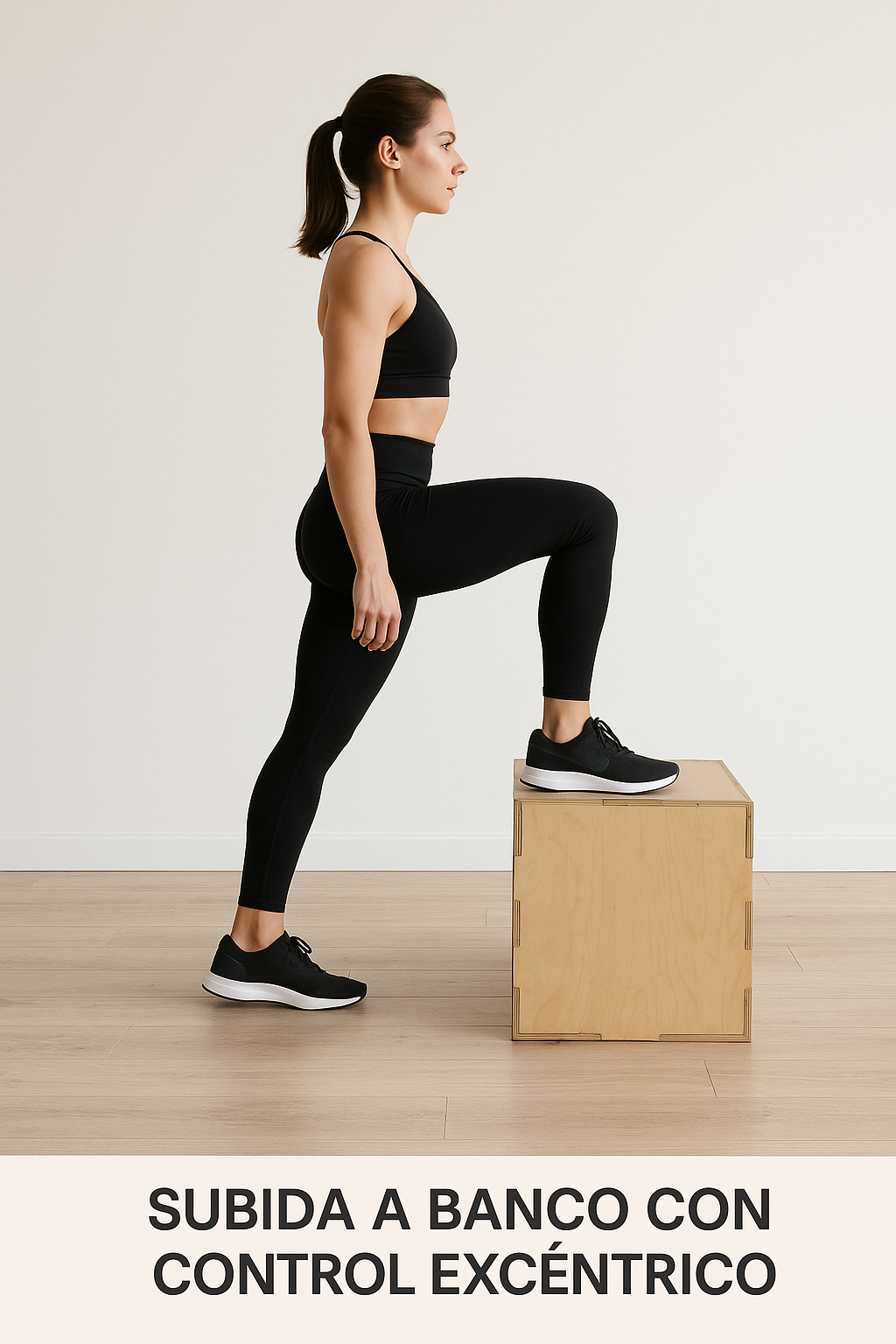 Subida a banco con control