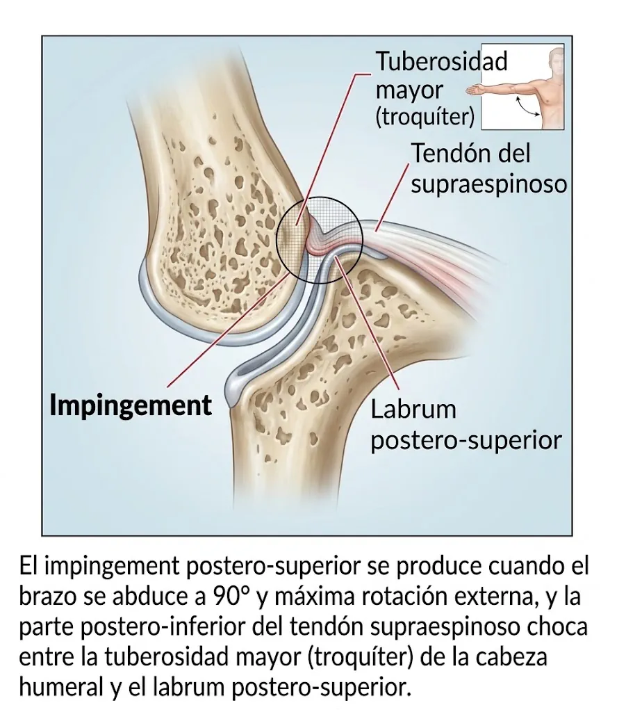Lesión de labrum posterosuperior