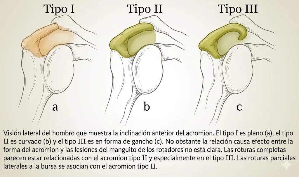 Tipos de acromion