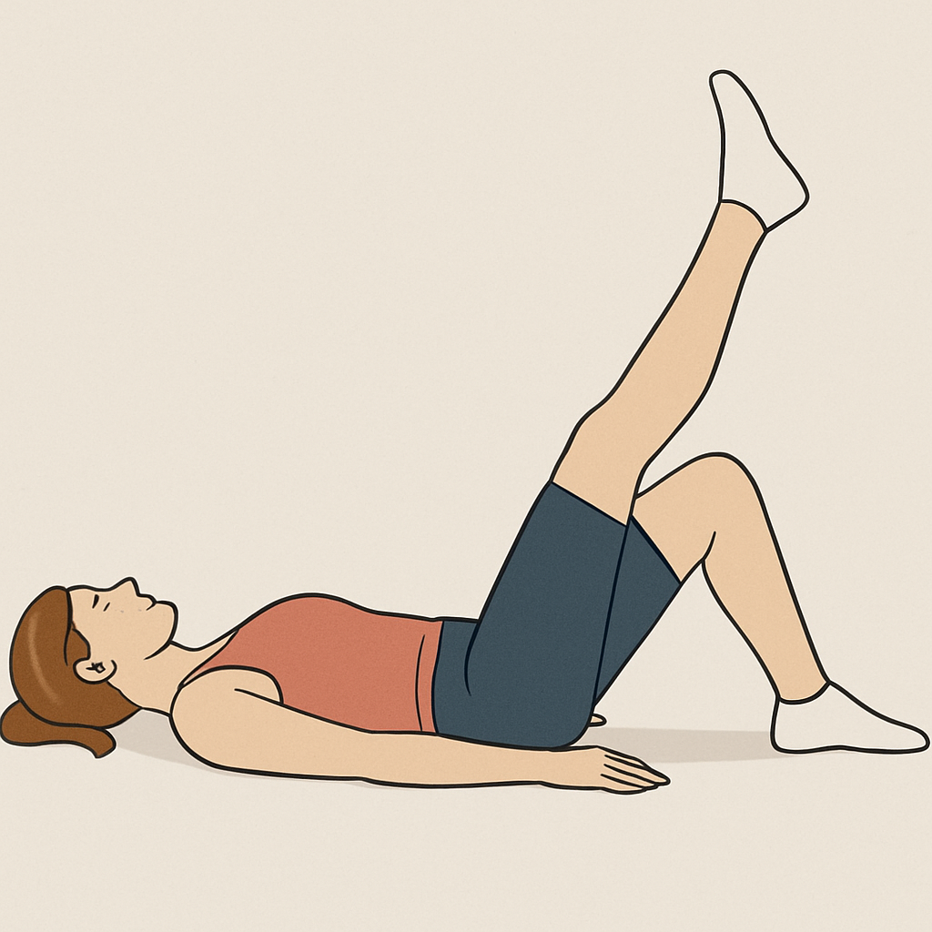 Elevación controlada de pierna