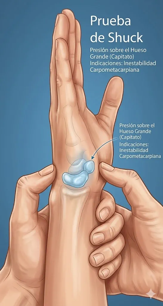 Test de cizalla del pisiforme