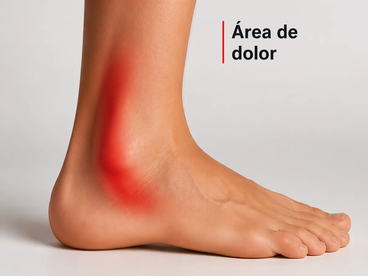 Síntomas de tendinitis peronea