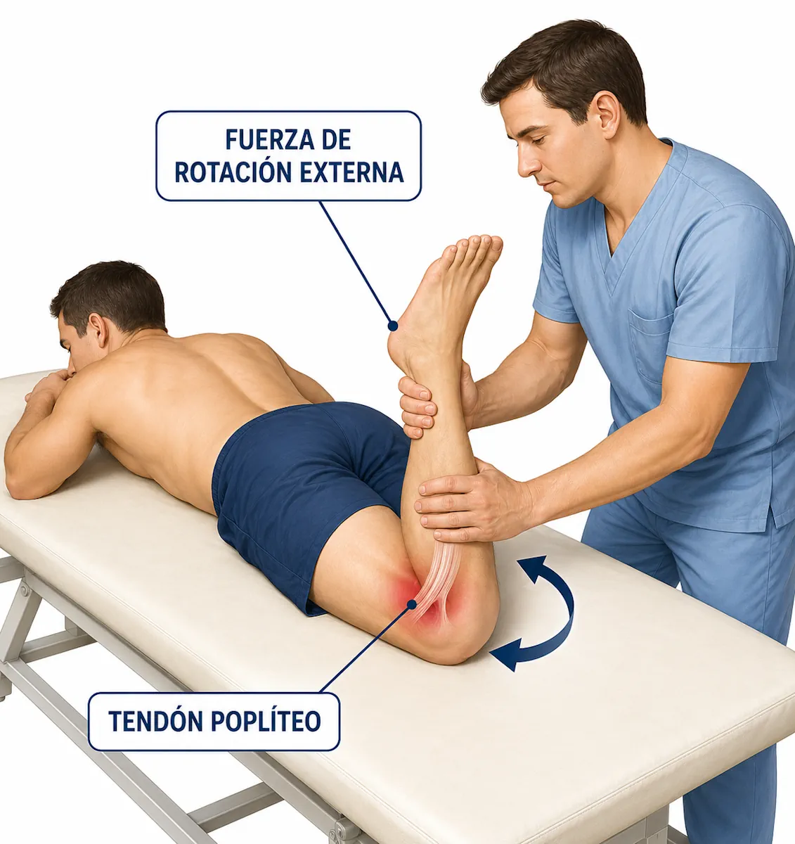 Test de Garrick para el poplíteo