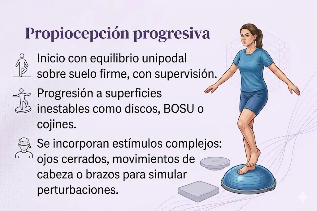 Propiocepción progresiva