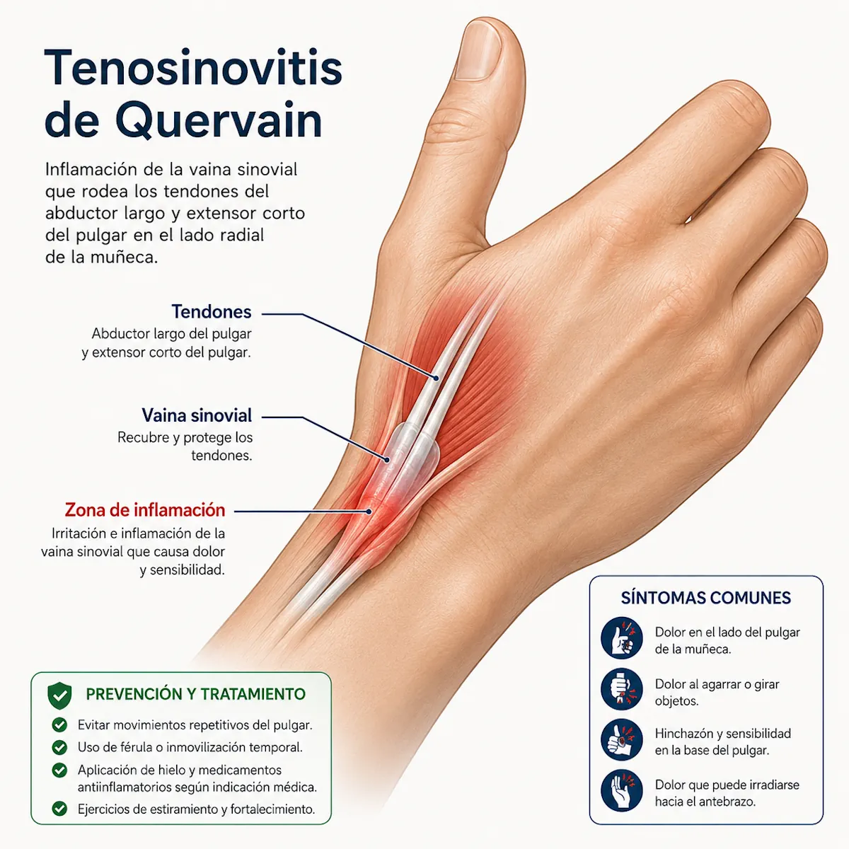 Tenosinovitis de De Quervain