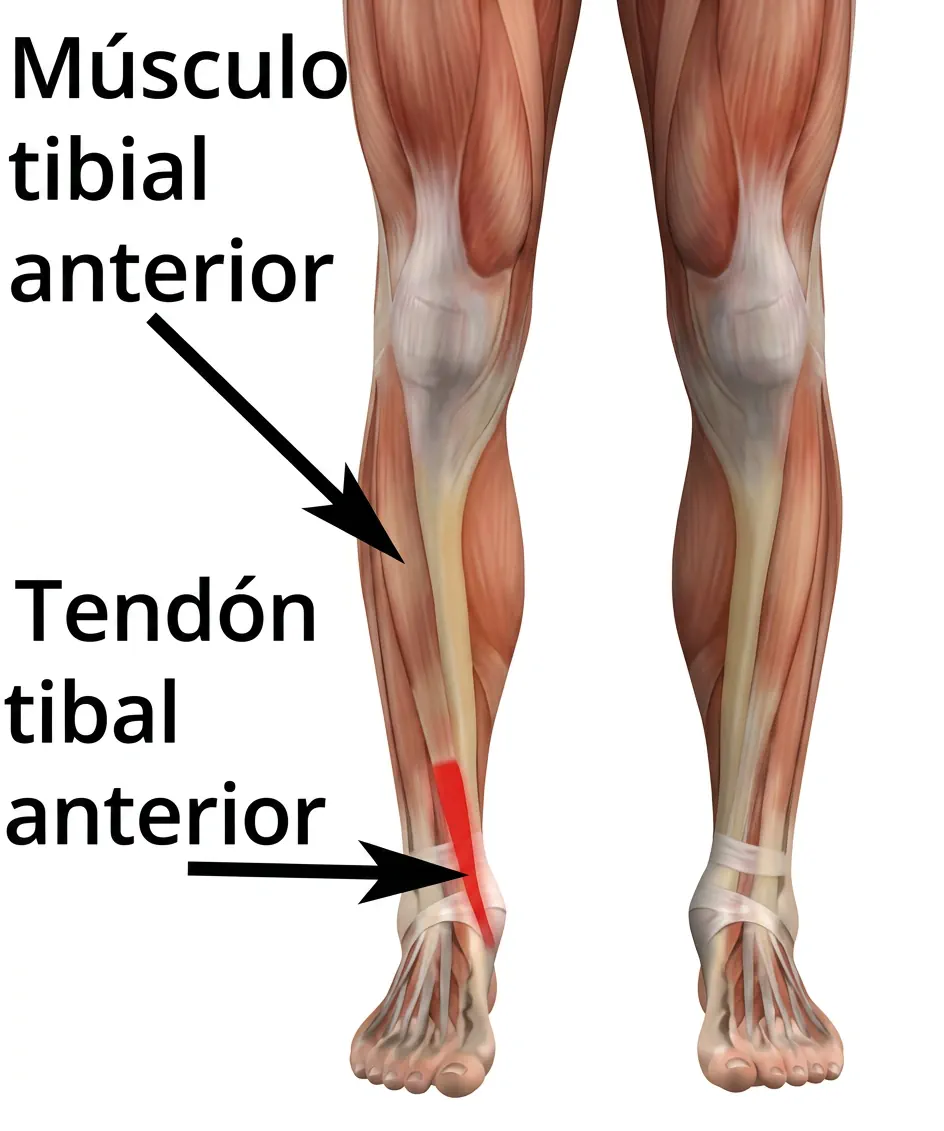 Anatomía del tibial anterior